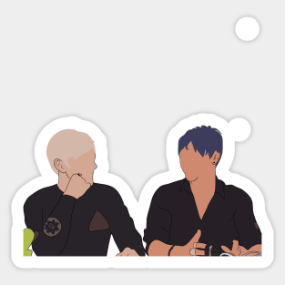 Sam and Colby Sticker